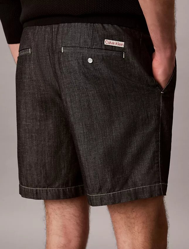 Chambray Straight 7″ Pull-On-Shorts Chambray Straight 7″ Pull-On-Shorts