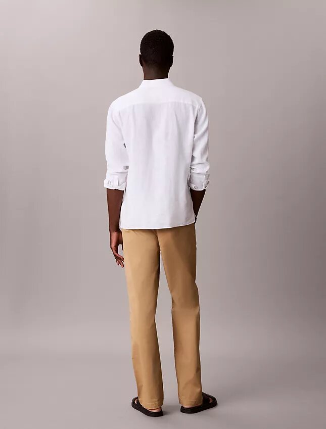 Chino-Hose aus Cotton Stretch 90S Straight mit geradem Bein Chino-Hose aus Cotton Stretch 90S Straight mit geradem Bein