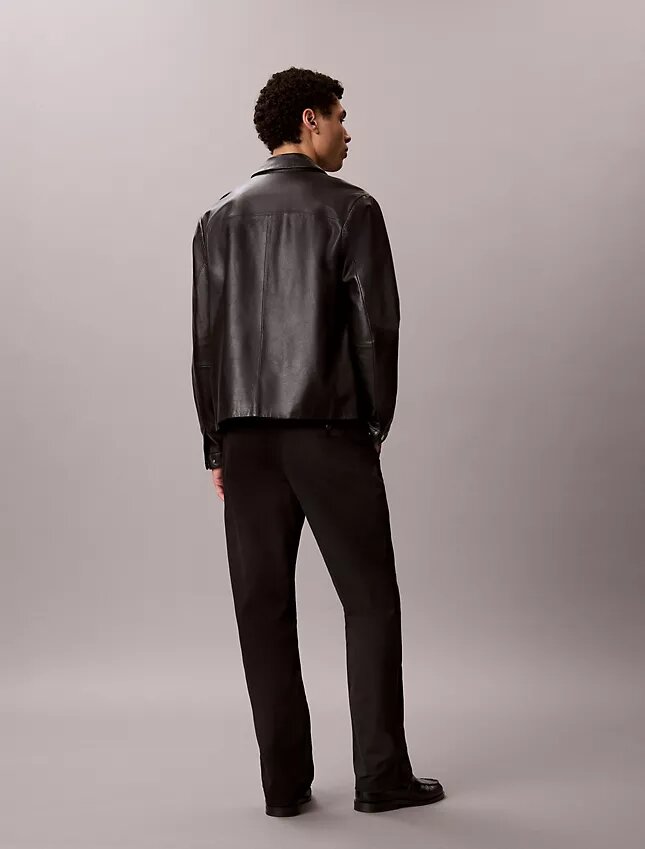 Chino-Hose aus Cotton Stretch 90S Straight mit geradem Bein Chino-Hose aus Cotton Stretch 90S Straight mit geradem Bein