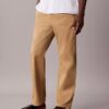 Chino-Hose aus Cotton Stretch 90S Straight mit geradem Bein Chino-Hose aus Cotton Stretch 90S Straight mit geradem Bein
