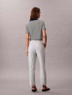 Chino-Hose aus Cotton Stretch mit geradem Schnitt