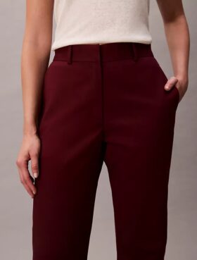 Chino-Hose aus Cotton Stretch mit geradem Schnitt