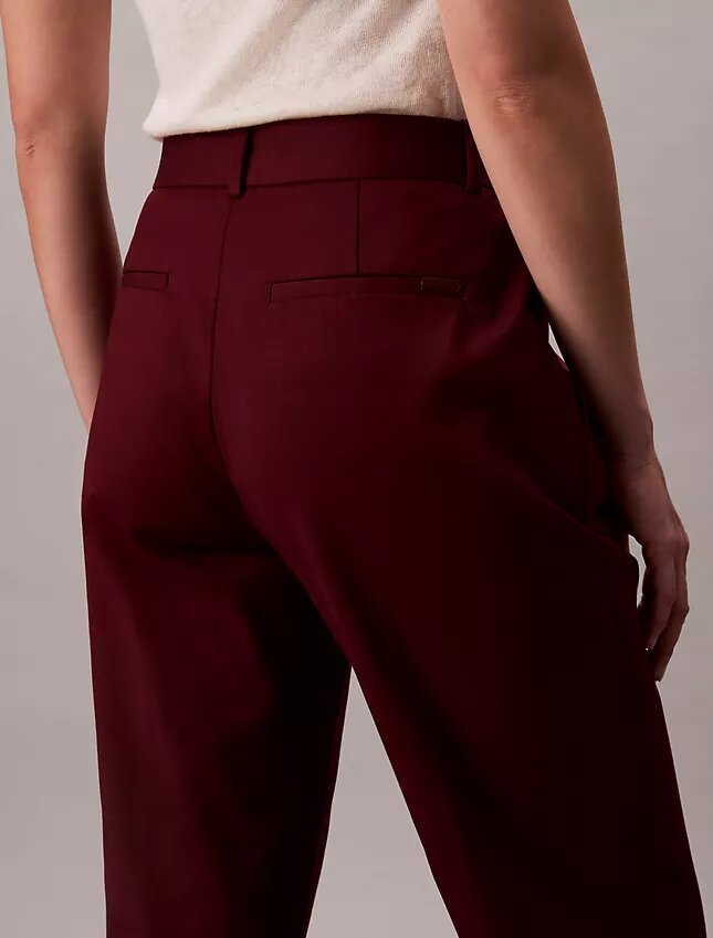 Chino-Hose aus Cotton Stretch mit geradem Schnitt Chino-Hose aus Cotton Stretch mit geradem Schnitt