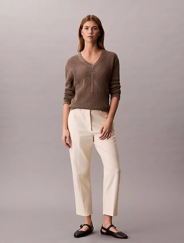 Chino-Hose aus Cotton Stretch mit gerader Passform Chino-Hose aus Cotton Stretch mit gerader Passform