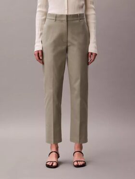 Chino-Hose aus Cotton Stretch mit gerader Passform