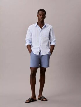 Chino-Shorts aus Cotton Stretch