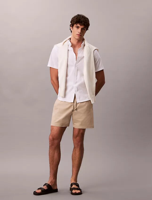 Chino-Shorts aus Cotton Stretch Chino-Shorts aus Cotton Stretch