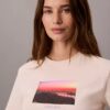 City Sunset Logo-Grafik Klassisches T-Shirt City Sunset Logo-Grafik Klassisches T-Shirt