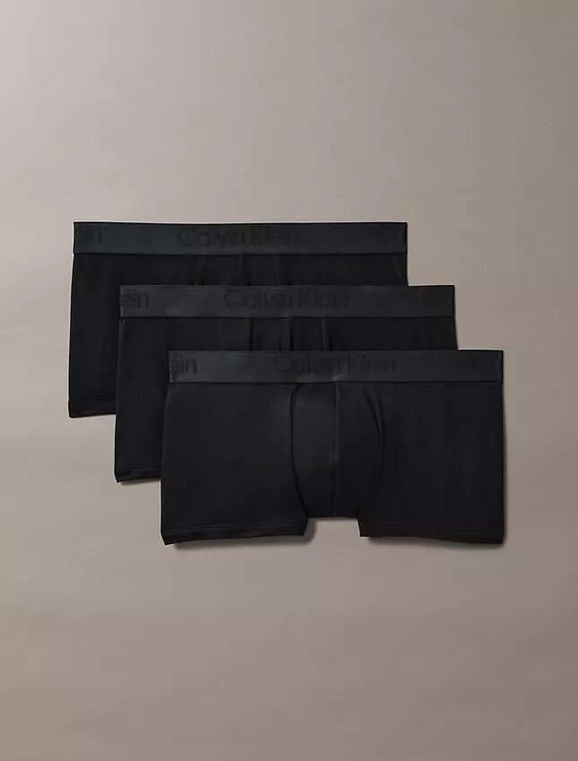 CK Black 3er-Pack Low Rise Trunks CK Black 3er-Pack Low Rise Trunks