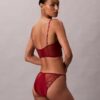 CK Black Bikini mit Blumen-Spitze CK Black Bikini mit Blumen-Spitze