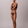 CK Black Bikini mit floraler Spitze CK Black Bikini mit floraler Spitze