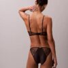 CK Black Bikini mit floraler Spitze CK Black Bikini mit floraler Spitze