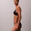 CK Black Bikini mit floraler Spitze CK Black Bikini mit floraler Spitze