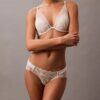 CK Black Bikini mit floraler Spitze CK Black Bikini mit floraler Spitze