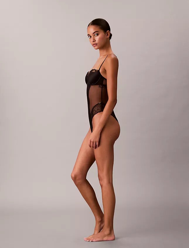 CK Black Bodys aus floraler Spitze CK Black Bodys aus floraler Spitze