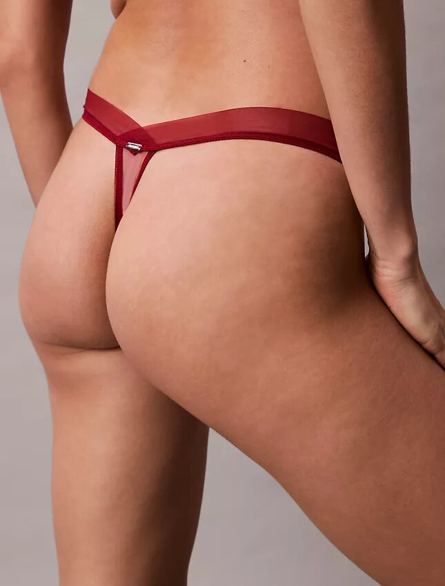 CK Black Floral Lace Thong CK Black Floral Lace Thong