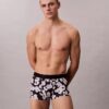 CK Black Print Low Rise Trunk CK Black Print Low Rise Trunk