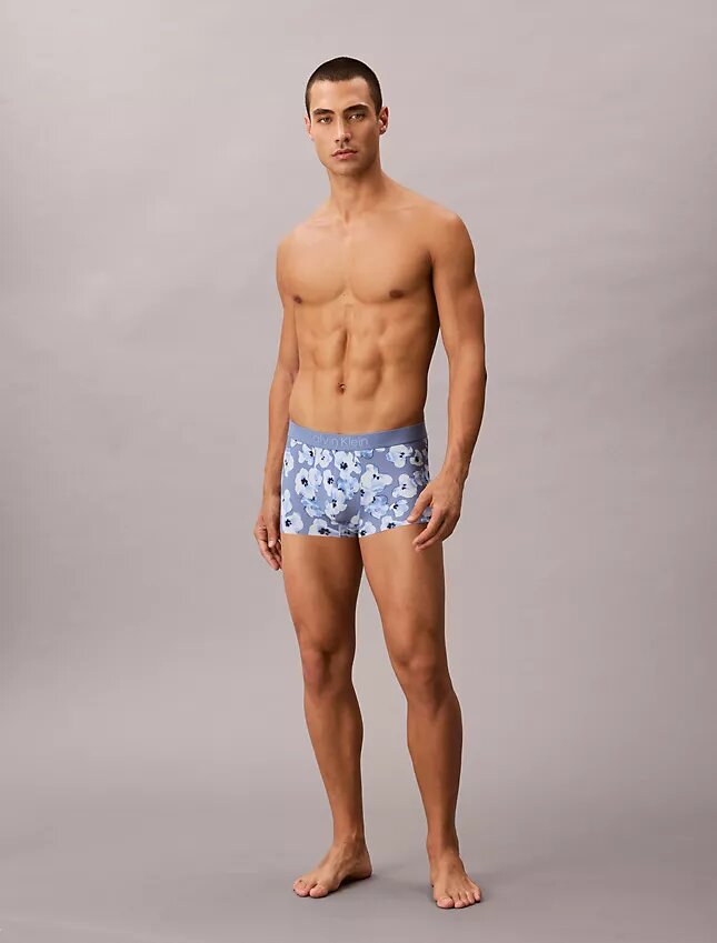 CK Black Print Low Rise Trunk CK Black Print Low Rise Trunk