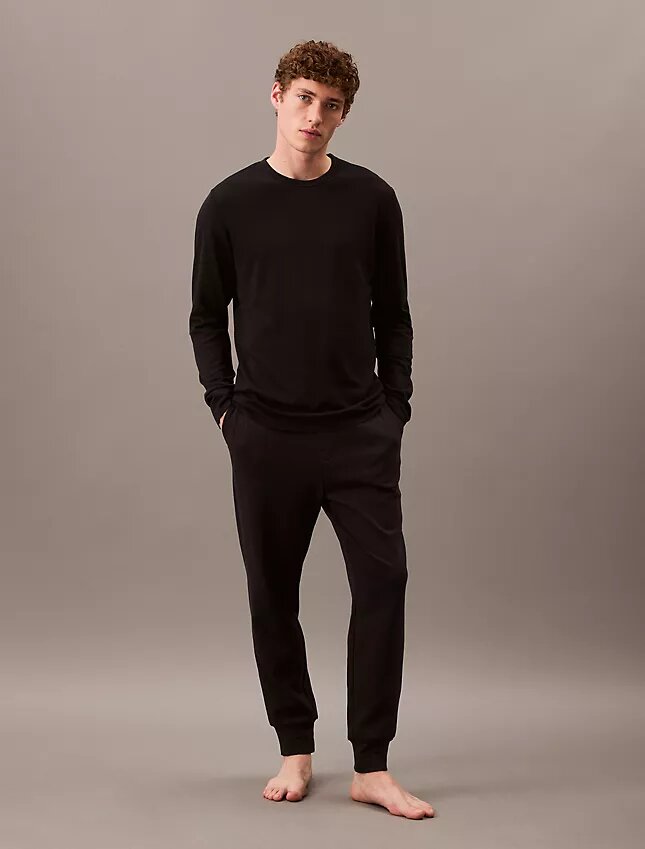 CK Black Sleep Slim T-Shirt mit Rundhalsausschnitt CK Black Sleep Slim T-Shirt mit Rundhalsausschnitt