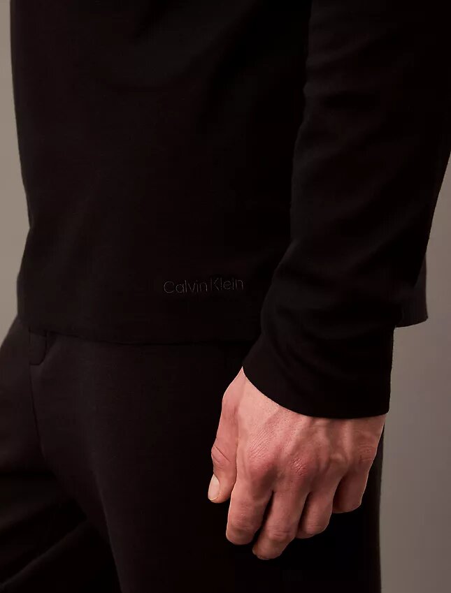 CK Black Sleep Slim T-Shirt mit Rundhalsausschnitt CK Black Sleep Slim T-Shirt mit Rundhalsausschnitt