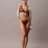 CK Black Thong mit floraler Spitze CK Black Thong mit floraler Spitze