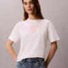 CK Ny T-Shirt mit Fotodruck und geradem Schnitt CK Ny T-Shirt mit Fotodruck und geradem Schnitt