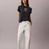 CK Ny T-Shirt mit Fotodruck und geradem Schnitt CK Ny T-Shirt mit Fotodruck und geradem Schnitt