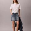 CK Ny T-Shirt mit Fotodruck und geradem Schnitt CK Ny T-Shirt mit Fotodruck und geradem Schnitt