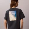 CK Ny T-Shirt mit Fotodruck und geradem Schnitt CK Ny T-Shirt mit Fotodruck und geradem Schnitt