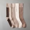 Colorblock Crew 4er-Pack Anzugssocken