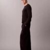 Cordhose mit Falten und weitem Bein Cordhose mit Falten und weitem Bein