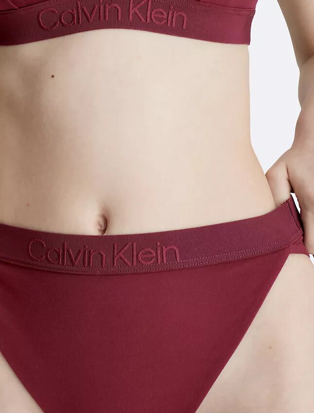 Core Tonal Bikini-Unterteil mit hoher Taille Core Tonal Bikini-Unterteil mit hoher Taille