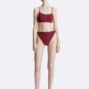 Core Tonal Bikini-Unterteil mit hoher Taille Core Tonal Bikini-Unterteil mit hoher Taille