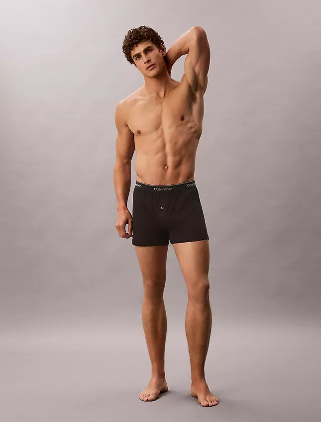 Cotton Classics 3er-Pack Strick-Boxershorts Cotton Classics 3er-Pack Strick-Boxershorts