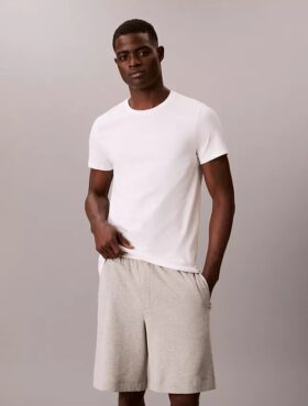 Cotton Classics 3er-Pack T-Shirt mit Rundhalsausschnitt in klassischer Passform