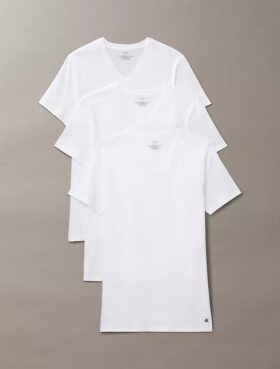 Cotton Classics 3er-Pack T-Shirt mit V-Ausschnitt in klassischer Passform
