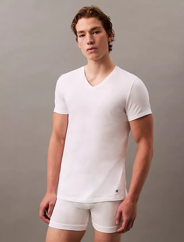 Cotton Classics 5er-Pack T-Shirt mit V-Ausschnitt in klassischer Passform Cotton Classics 5er-Pack T-Shirt mit V-Ausschnitt in klassischer Passform