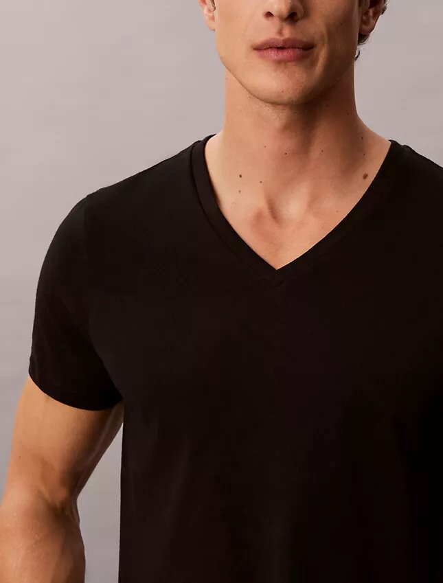 Cotton Classics 5er-Pack T-Shirt mit V-Ausschnitt in klassischer Passform Cotton Classics 5er-Pack T-Shirt mit V-Ausschnitt in klassischer Passform