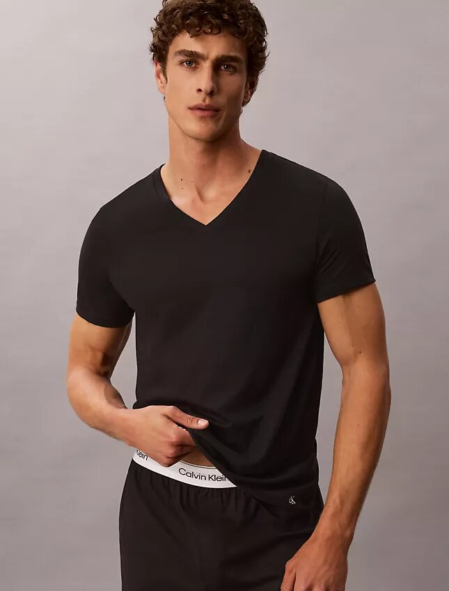 Cotton Classics 5er-Pack T-Shirt mit V-Ausschnitt in klassischer Passform Cotton Classics 5er-Pack T-Shirt mit V-Ausschnitt in klassischer Passform