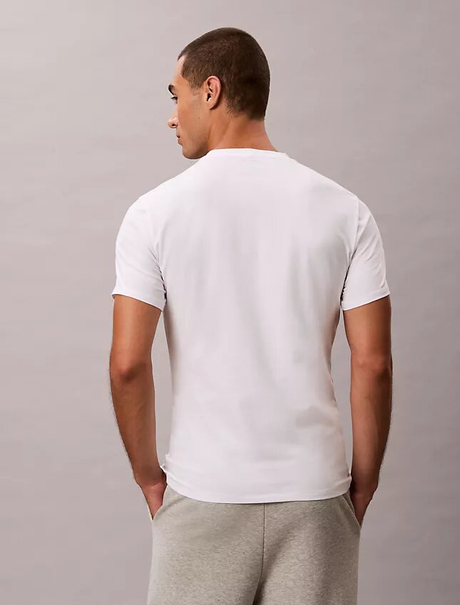 Cotton Stretch 3er-Pack Slim-Fit-T-Shirt mit Rundhalsausschnitt Cotton Stretch 3er-Pack Slim-Fit-T-Shirt mit Rundhalsausschnitt
