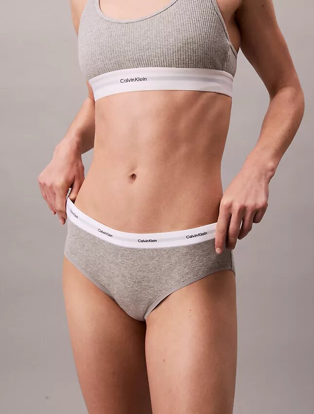 Cotton Stretch-Rippen-Hipster Cotton Stretch-Rippen-Hipster