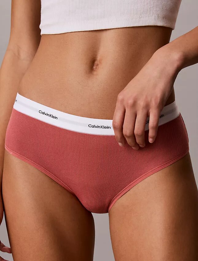 Cotton Stretch-Rippen-Hipster Cotton Stretch-Rippen-Hipster