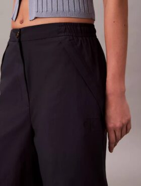 Crinkle-Nylon-Fallschirm-Hose