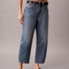 Cropped Barrel Jeans Cropped Barrel Jeans