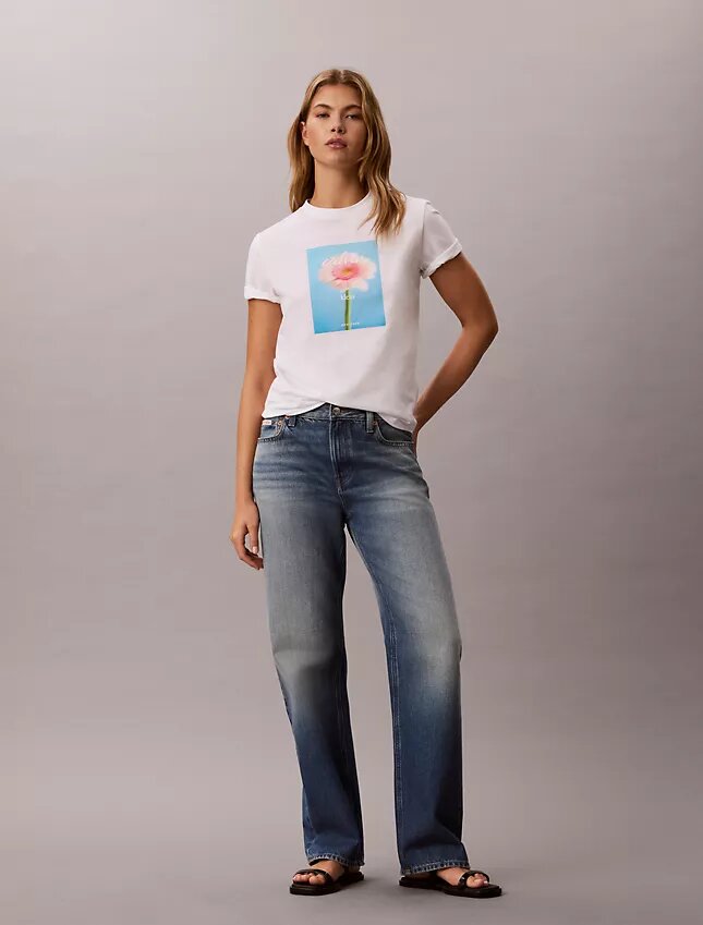 Daisy-Grafik Klassisches T-Shirt Daisy-Grafik Klassisches T-Shirt