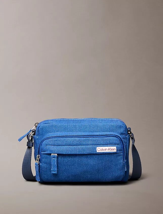 Denim-Kameratasche Denim-Kameratasche