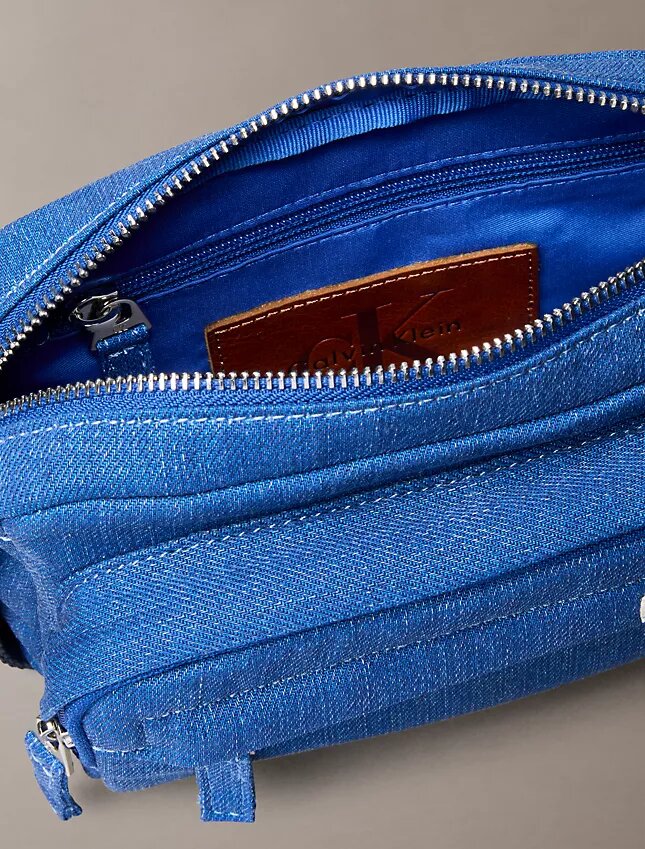 Denim-Kameratasche Denim-Kameratasche