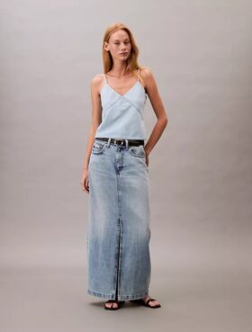 Denim-Maxirock