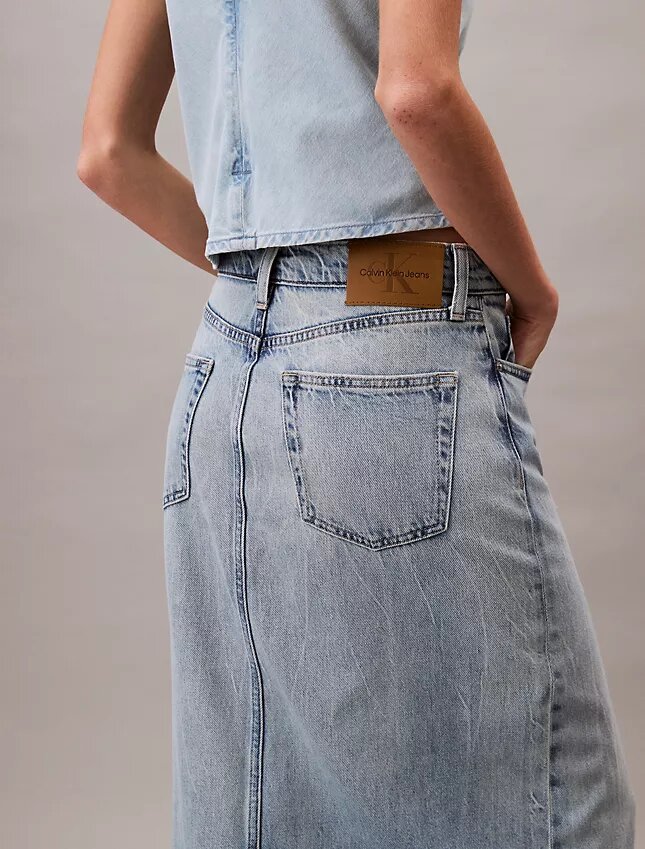 Denim-Maxirock Denim-Maxirock
