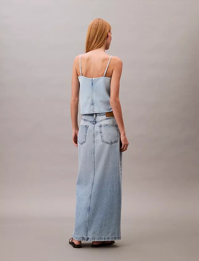 Denim-Maxirock Denim-Maxirock
